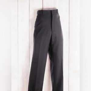 Law Pro Pants 36 Mens by Quartermaster Flat Front Black Uniform Work Security